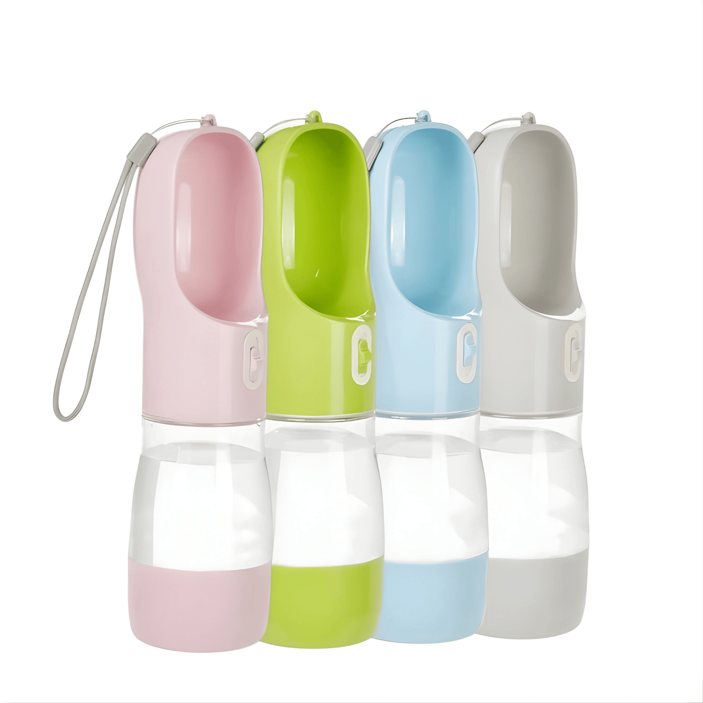 MASAPETS™ 2-in-1 Portable Pet Water Bottle & Food Container