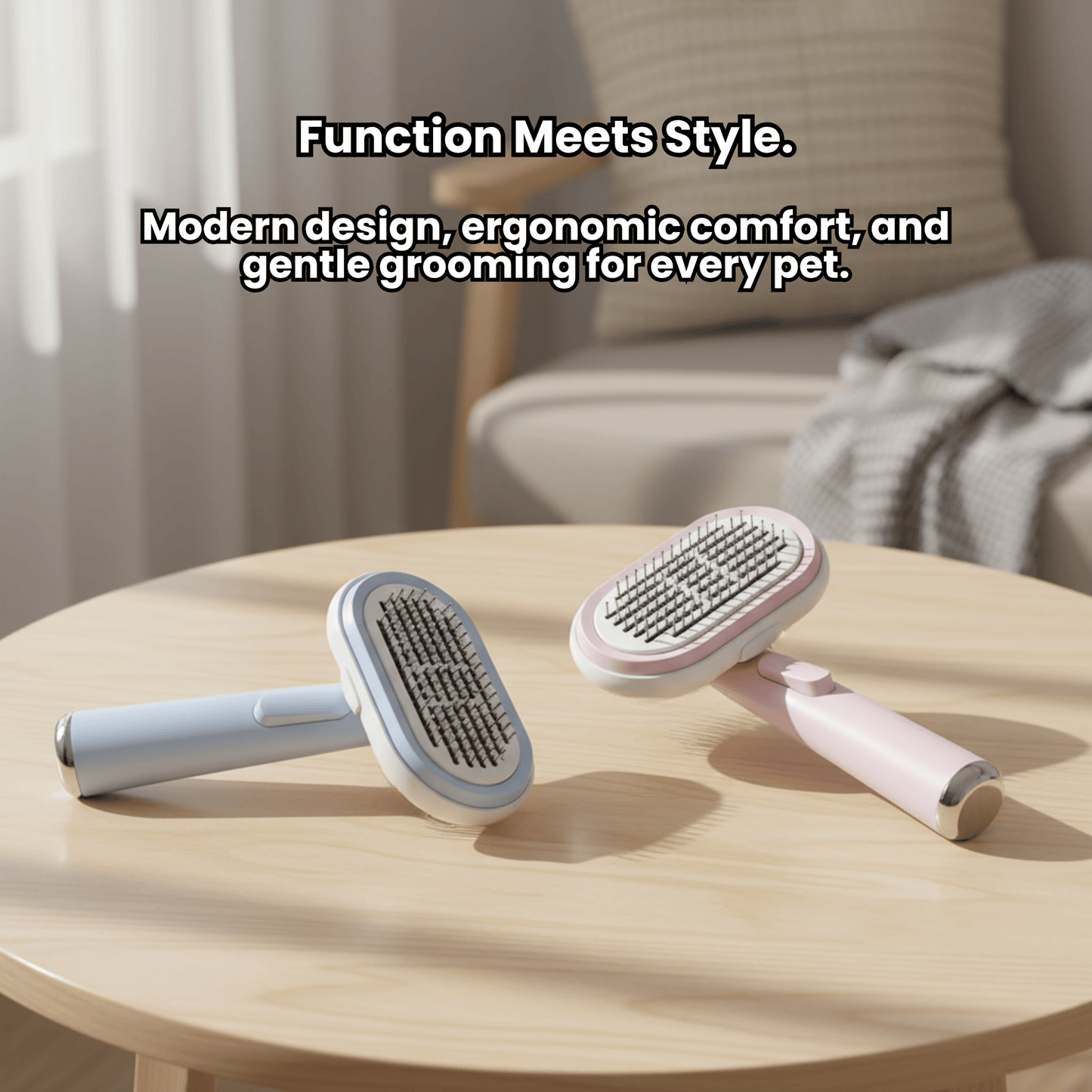 MASAPETS™ 5-in-1 Multi-Functional Pet Grooming Brush for Cats & Dogs