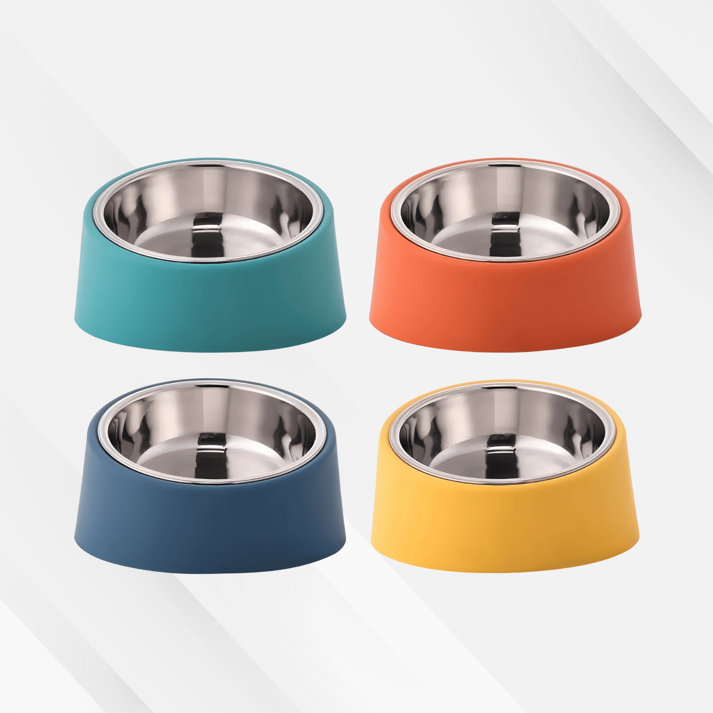 MASAPETS™ Inclined Stainless Steel Pet Bowl