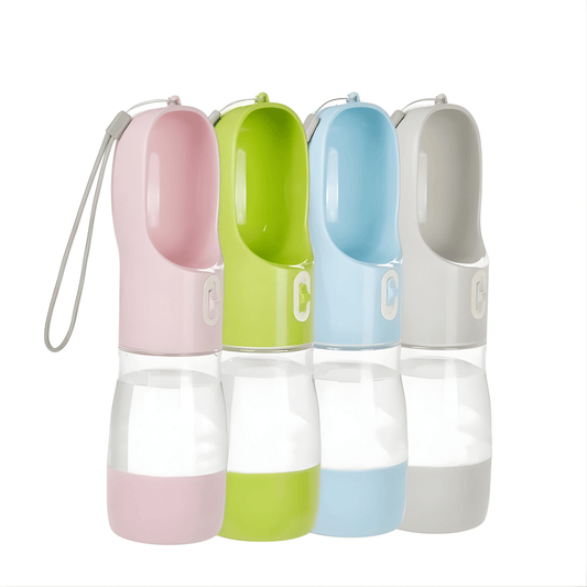 MASAPETS™ 2-in-1 Portable Pet Water Bottle & Food Container