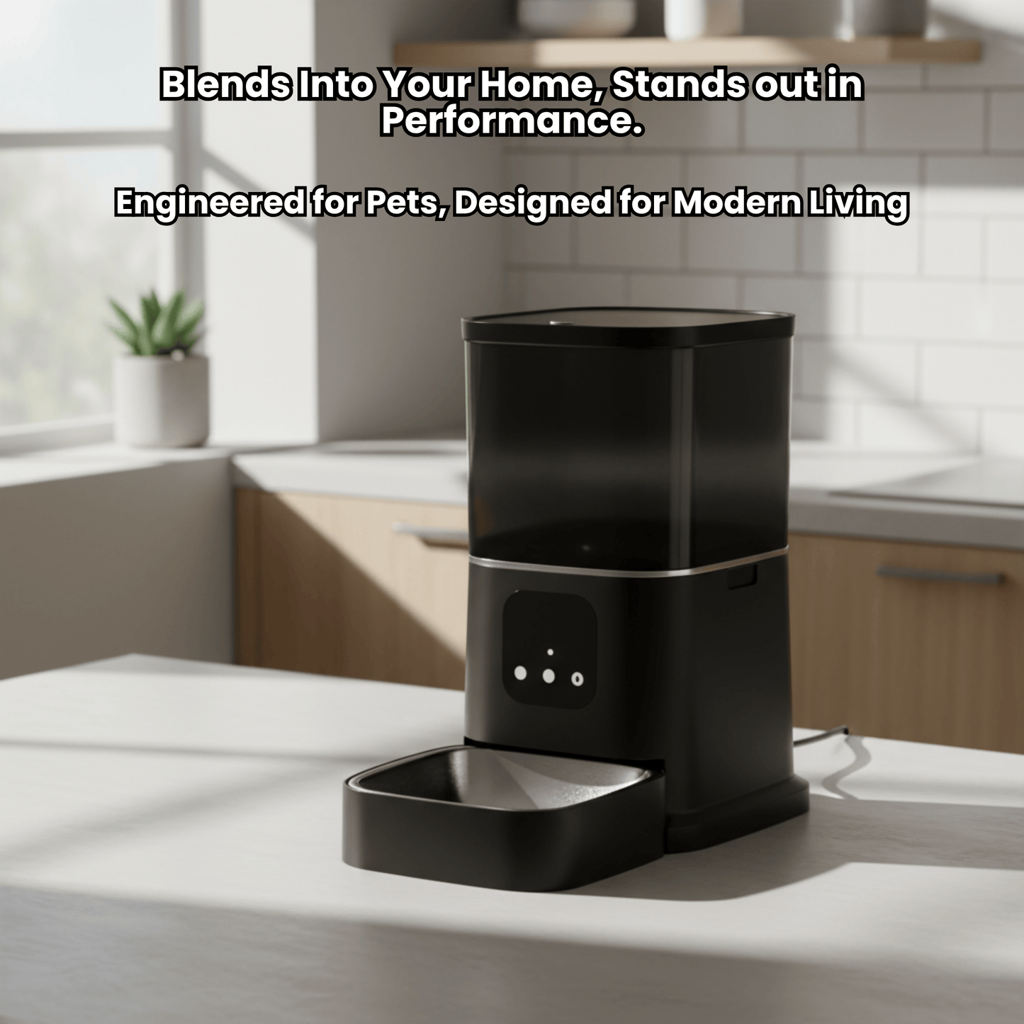 MASAPETS™ Smart Auto Feeder – App Control & Camera