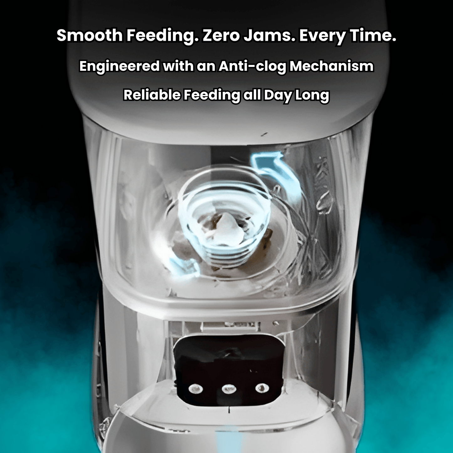 MASAPETS™ Smart Auto Feeder – App Control & Camera