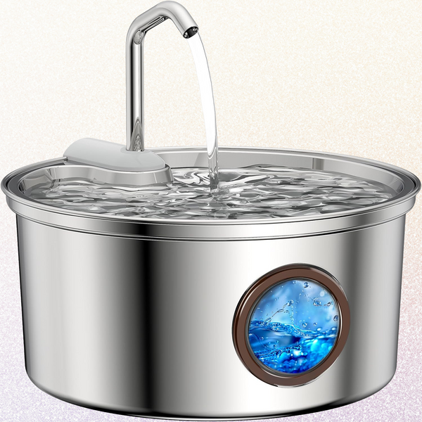 MASAPETS™ Stainless Steel Pet Water Fountain 3.2L/108OZ